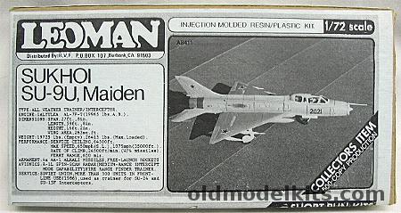 Leoman 1/72 Sukhoi Su-9M Maiden Two Seat Trainer, A8411 plastic model kit